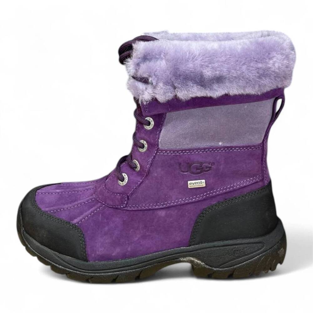 NEW UGG girl's butte boots in deep purple